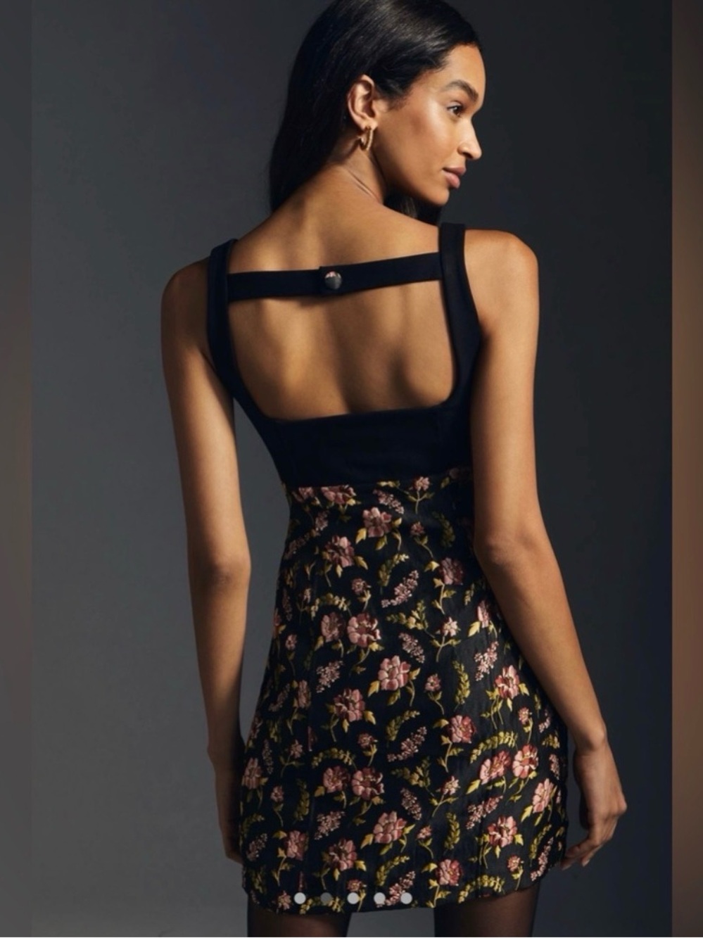 NEW Maeve by Anthropologie Square-Neck
Brocade Mini Dress - NWT - Picture 2 of 7
